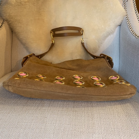 Jana Feifer Large Suede and Leather - Picture 5 of 8